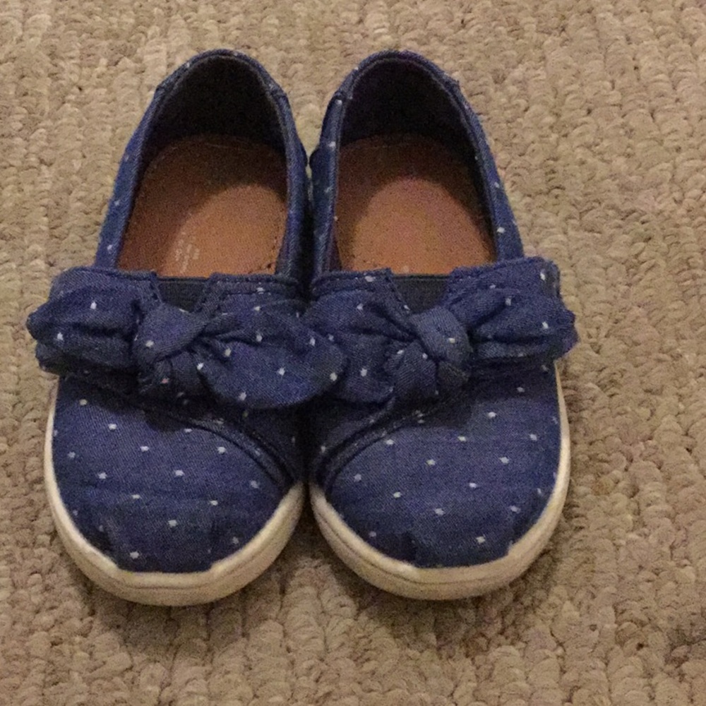 Toddlers jean slip on shoes